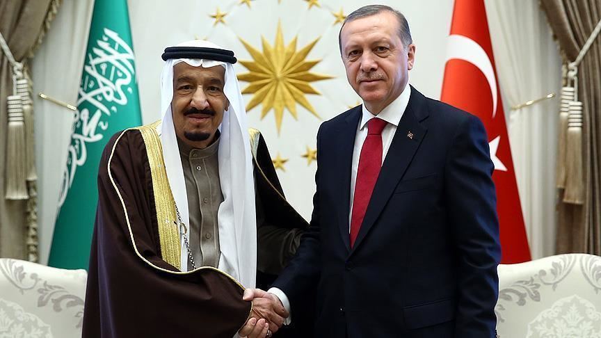 الرئيس أردوغان والملك سلمان يبحثان العلاقات الثنائية وقضايا إقليمية