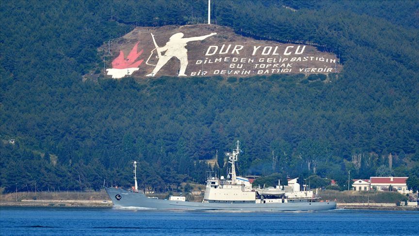 Turquie: un navire russe traverse de détroit des Dardanelles