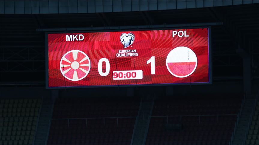 Кавалификации за Европско првенство: Северна Македонија загуби од Полска со 0:1