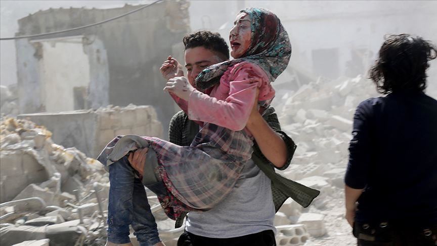 مقتل 6 مدنيين وإصابة 39 إثر قصف نفذه النظام وروسيا شمالي سوريا