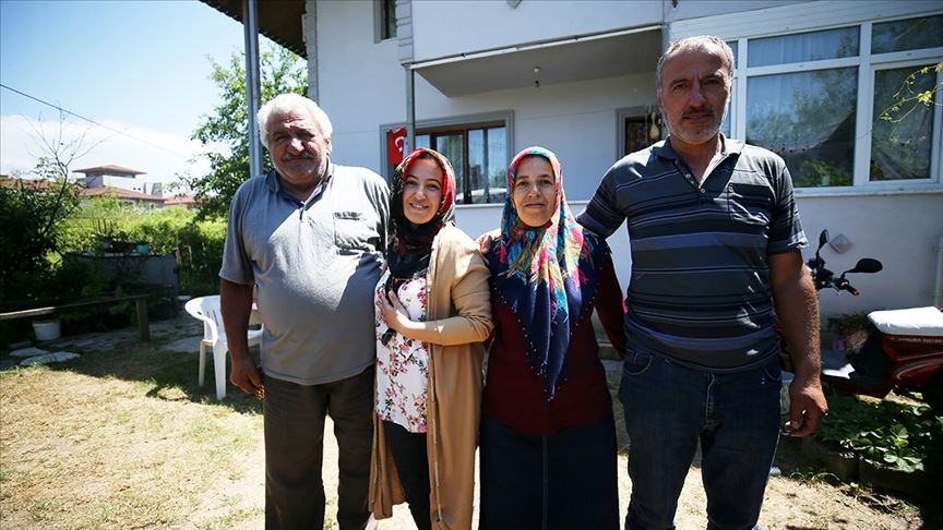 Nuray ailesine çifte bayram yaşattı