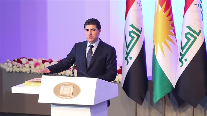 IKBY'nin yeni Başkanı Neçirvan Barzani göreve başladı
