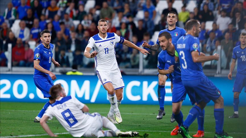 Fudbaleri BiH u Torinu poraženi od Italije