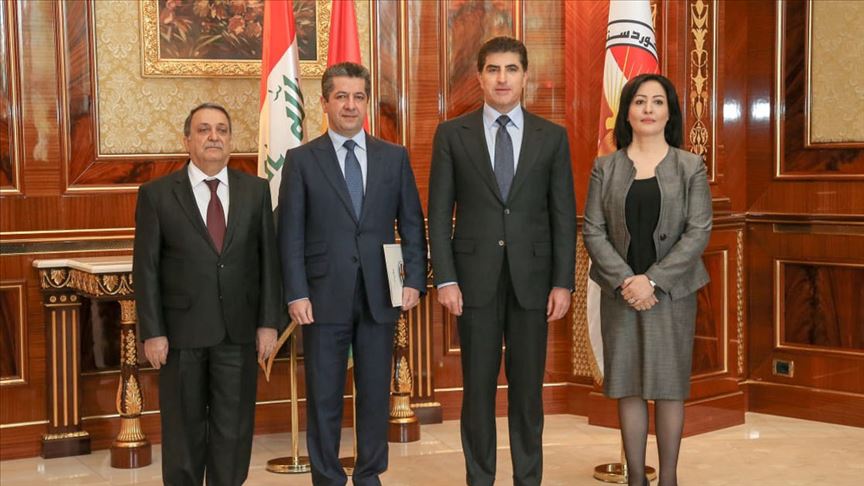 IKBY'de hükümeti kurma görevi Mesrur Barzani'ye verildi