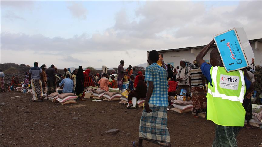 Djibouti: plus de 45 tonnes d'aide alimentaire de la TIKA