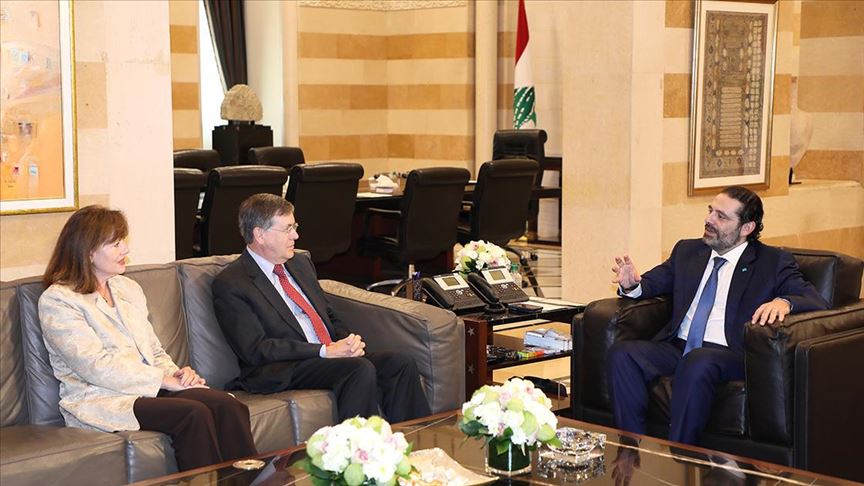 مسؤول أمريكي يبحث في بيروت ترسيم الحدود البحرية مع إسرائيل