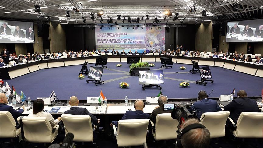 Ajansa Anadoluyê beşdarî Kongreya NAWCê bû