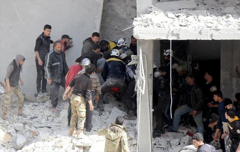 Rezim Assad lancarkan serangan udara, darat ke Idlib, 4 sipil tewas