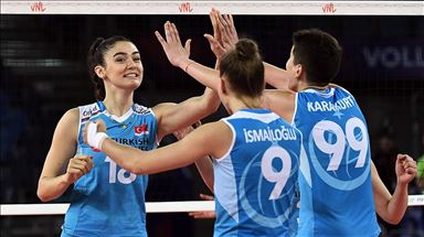 Turkey beat Poland in Women's Volleyball Nations League