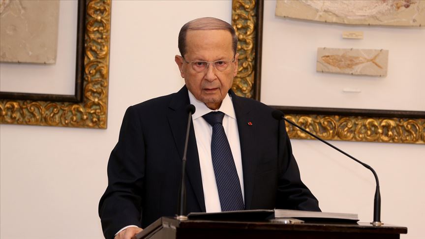  Lübnan Cumhurbaşkanı Filistinlilerin vatandaşlığa alınmasına karşı