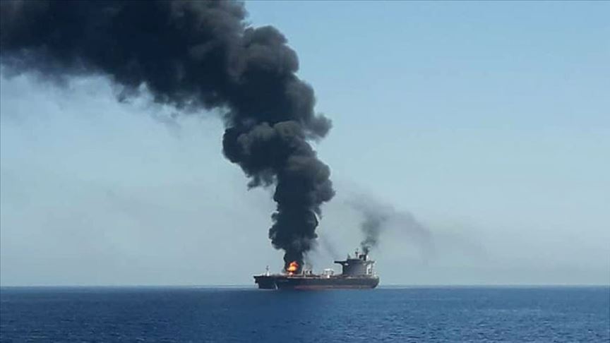Japon tankerlerine yönelik saldırının yakınlarında İran donanmasına ait gemi olduğu iddia edildi
