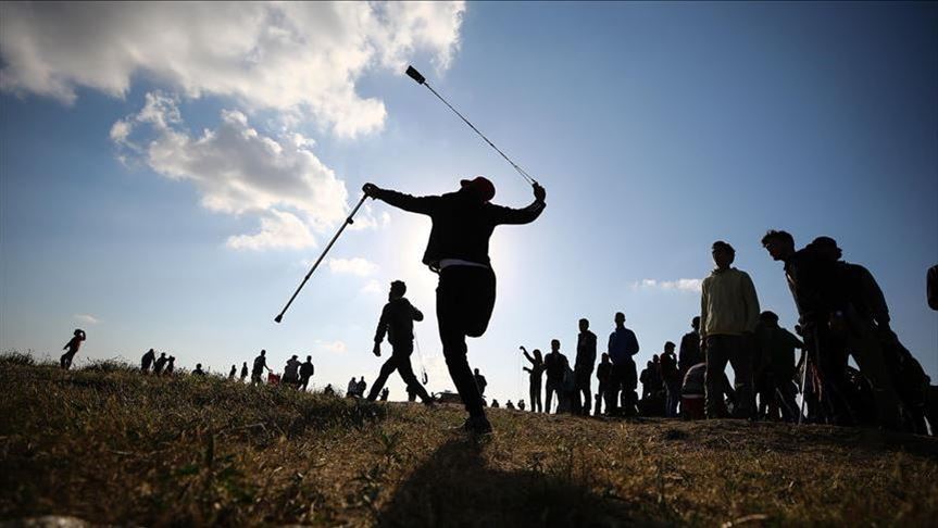 إصابة 46 متظاهرا فلسطينيا شرقي غزة