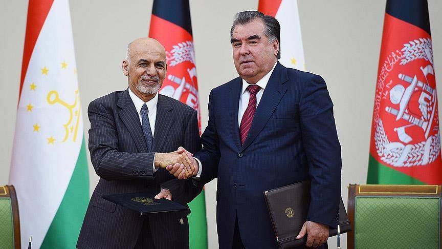 دیدار رؤسای جمهوری تاجیکستان و افغانستان