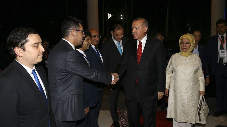 CumhurbaÅkanÄ± ErdoÄan Tacikistan'da