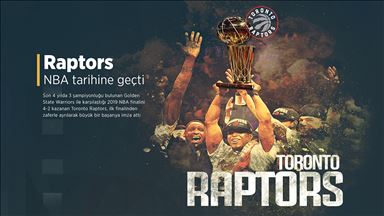 Raptors NBA tarihine geçti