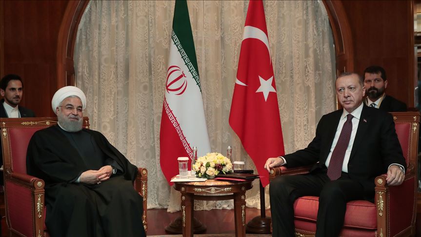 تاکید روسای جمهور ترکیه و ایران بر افزایش روابط دوجانبه