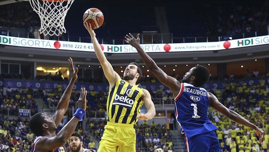 Basketball: Fenerbahce beat Efes to tie finals series 