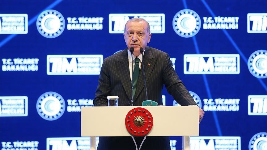 اردوغان: صادرات ترکیه به 171 میلیارد دلار رسیده است