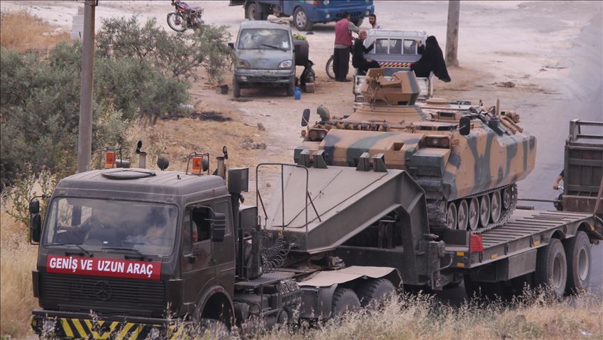 Fuerzas Armadas de Turquía envían apoyo logístico a los puntos de observación en Idlib