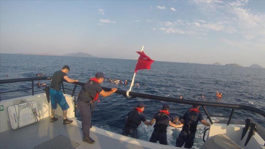 У берегов Бодрума затонуло судно с мигрантами, 12 погибших