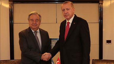 گفتگوی تلفنی اردوغان با گوترش