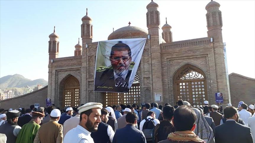 اقامه نماز میت غیابی برای مرسی در افغانستان