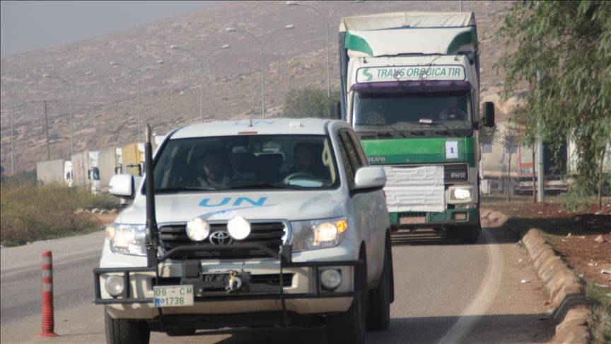Syrie: 30 camions onusiens chargés d’aides se dirigent vers Idleb 