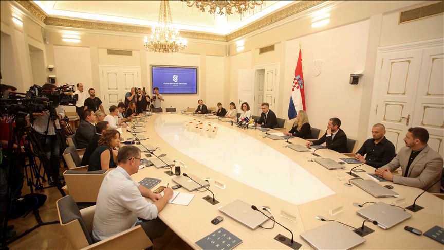 Hrvatska: Predstavljena obnovljena dvorana za sjednice Vlade