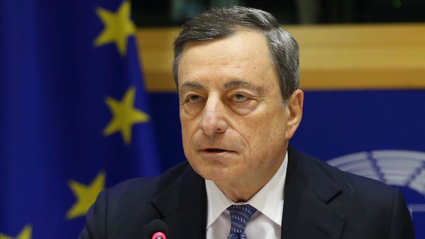 ECB Başkanı Draghi: Faiz indirimi ve parasal genişleme, ECB araç setinin bir parçası