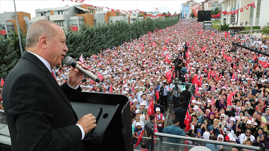 Cumhurbaşkanı Erdoğan: Mısır'ın uluslararası mahkemelerde yargılanması için gerekeni yapacağız