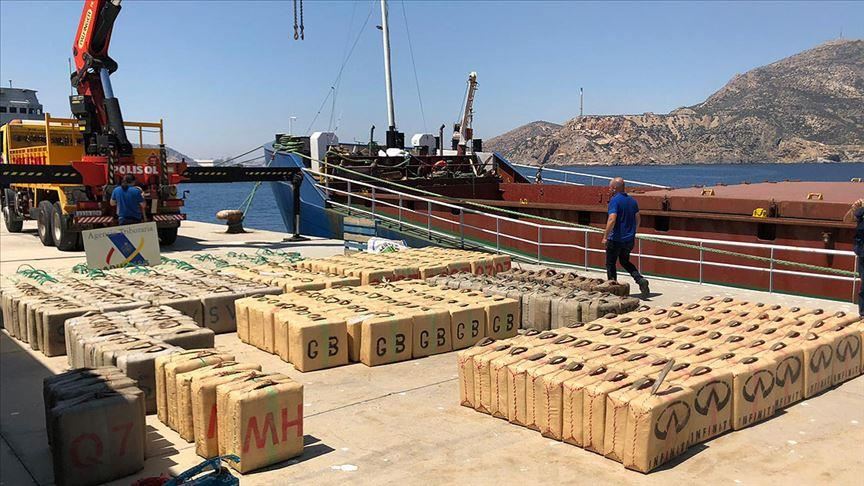 Turkish tip leads to tons of drugs seized off Algeria