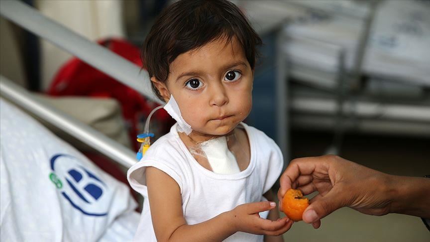 Syrian toddler gets fresh chance at life in Turkey