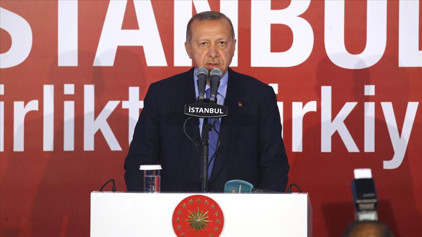Cumhurbaşkanı Erdoğan: İstanbullu hemşehrilerime demokratik haklarına sahip çıkma çağrısı yapıyorum