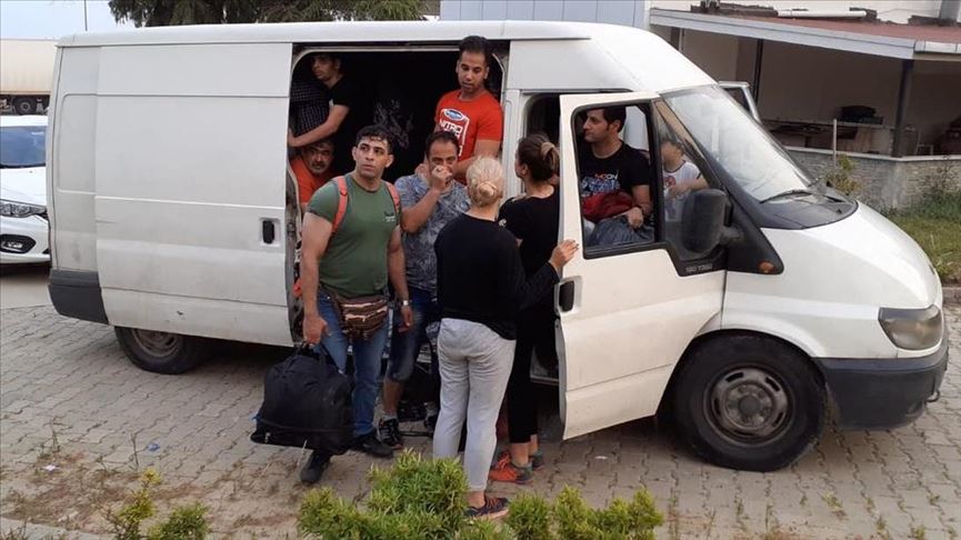 دستگیری 182 مهاجر غیرقانونی در ترکیه