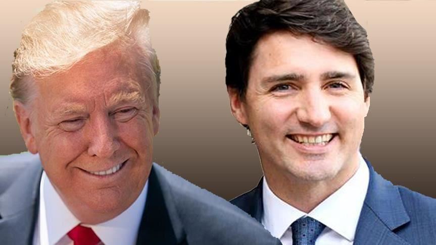 Trump discusses trade with Trudeau at White House