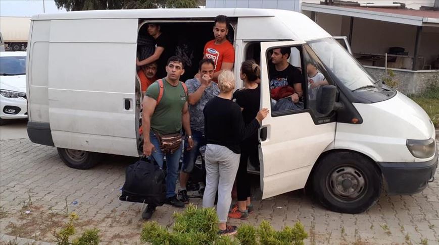 حدود 70 مهاجر غیرقانونی هنگام خروج از ترکیه دستگیر شدند