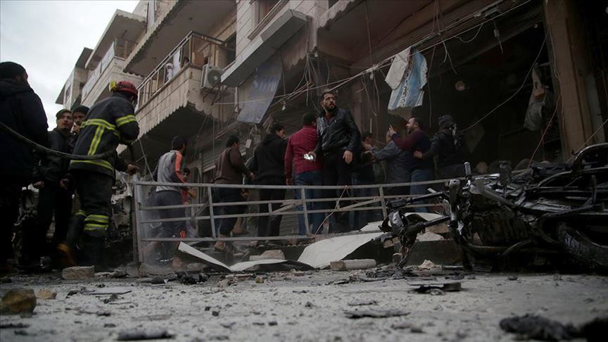 إصابة 13 مدنياً إثر تفجير دراجة مفخخة شمالي سوريا 