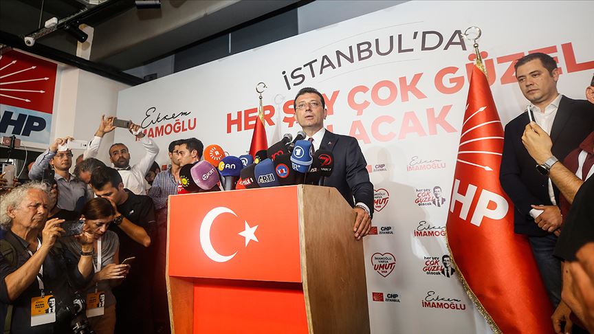 İmamoğlu: İstanbulumuza bugünkü seçimin neticeleri hayırlı olsun