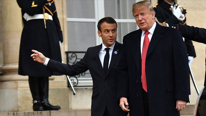 Fransa Cumhurbaşkanı Macron: Trump Avrupa'ya karşı duruşunu netleştirmeli