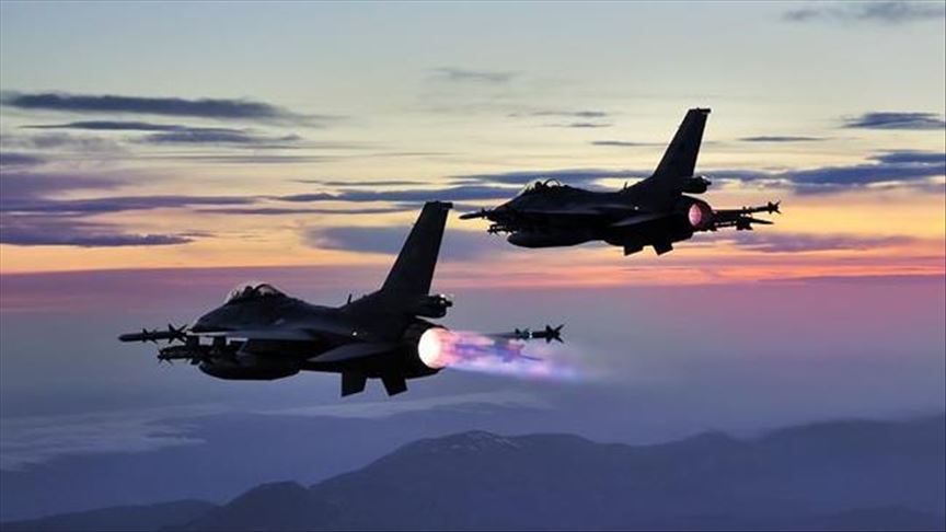 Turkish fighter jets strike 2 PKK terrorists in N.Iraq
