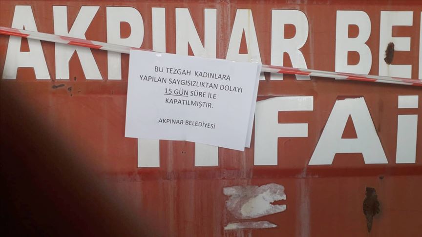 Esnafa 'kadınlara saygısızlık' şikayetiyle 15 gün kapatma cezası