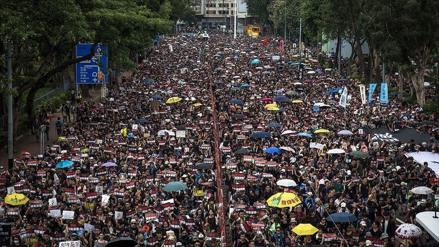 Protesters urge G20 leaders to discuss Hong Kong issue