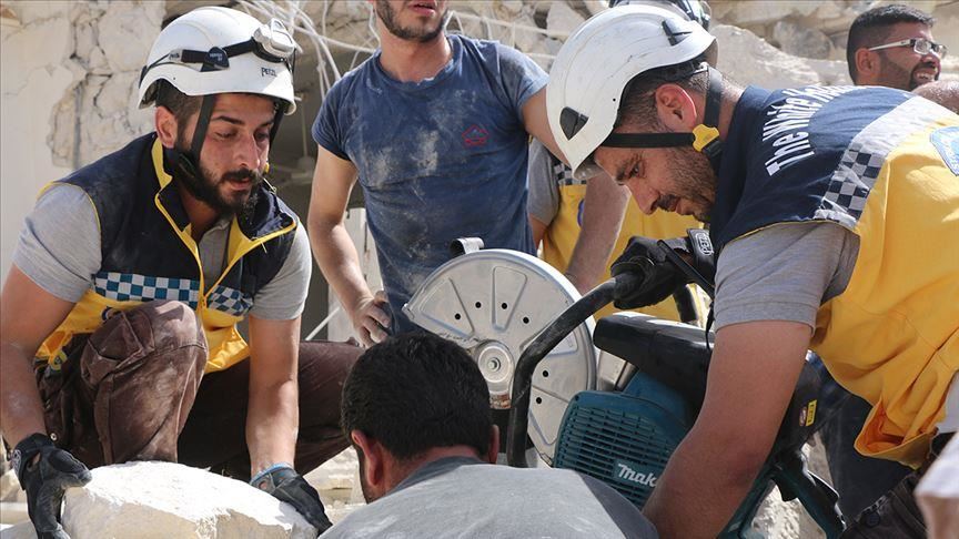 На северо-западе Сирии погибли 2 сотрудника «Белых касок» 