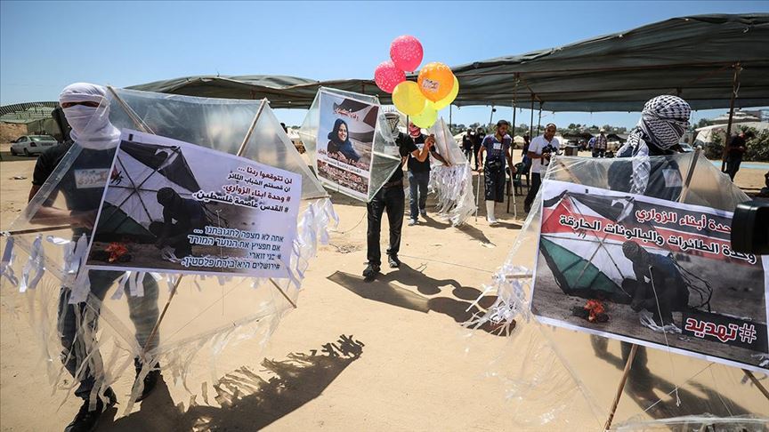 "مجموعة" بغزة تتوعد بتكثيف إطلاق "البالونات الحارقة" تجاه إسرائيل (خاص)