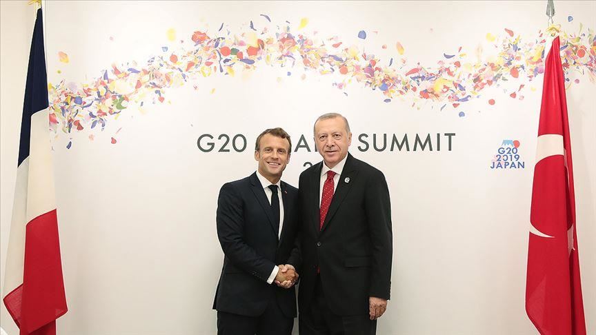 قمة العشرين.. أردوغان يلتقي ماكرون