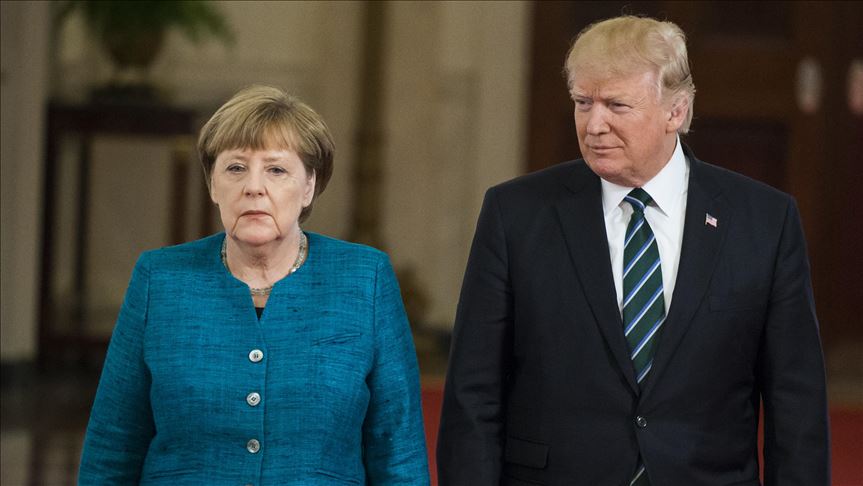 Trump talks Iran and trade disputes with Merkel at G20