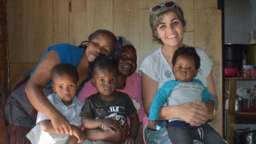 Turkish lady fights poverty in South Africa