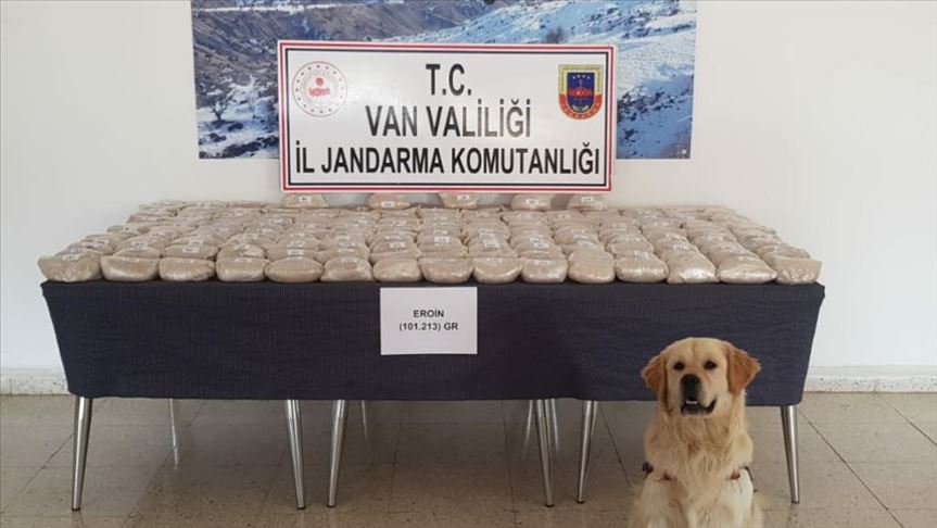Turska: U Vanu zaplijenjeno više od 101 kilogram heroina