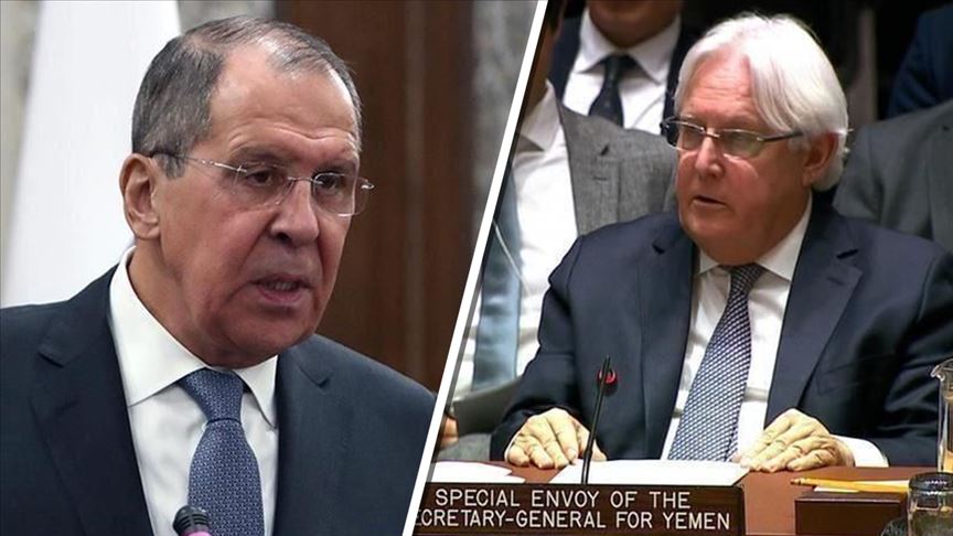 غريفيث يعقد اجتماعا "مثمرا" مع لافروف بشأن اليمن 