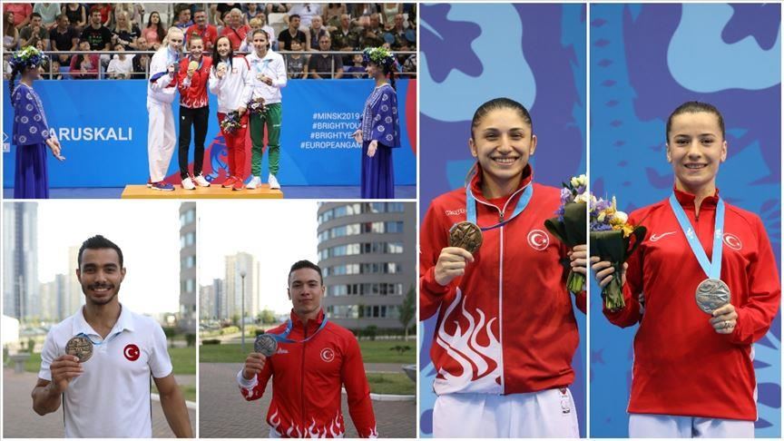 Turkey bags 15 medals in European Games